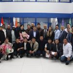 Призёры чемпионата Азии по борьбе посетили АзМУ им. С. Тентишева